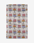 Cakes In The Window Geometry Tea Towel