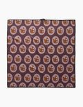 Squirrels Geometry Dog Towel