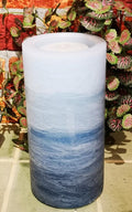 Multi BLUE Fountain Candle LC3240 BLUE