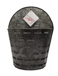 Rustic Olive Wall Bucket SM 115472