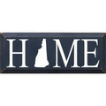 NH HOME Sign 7X18 OLD BLUE 8116-STATE
