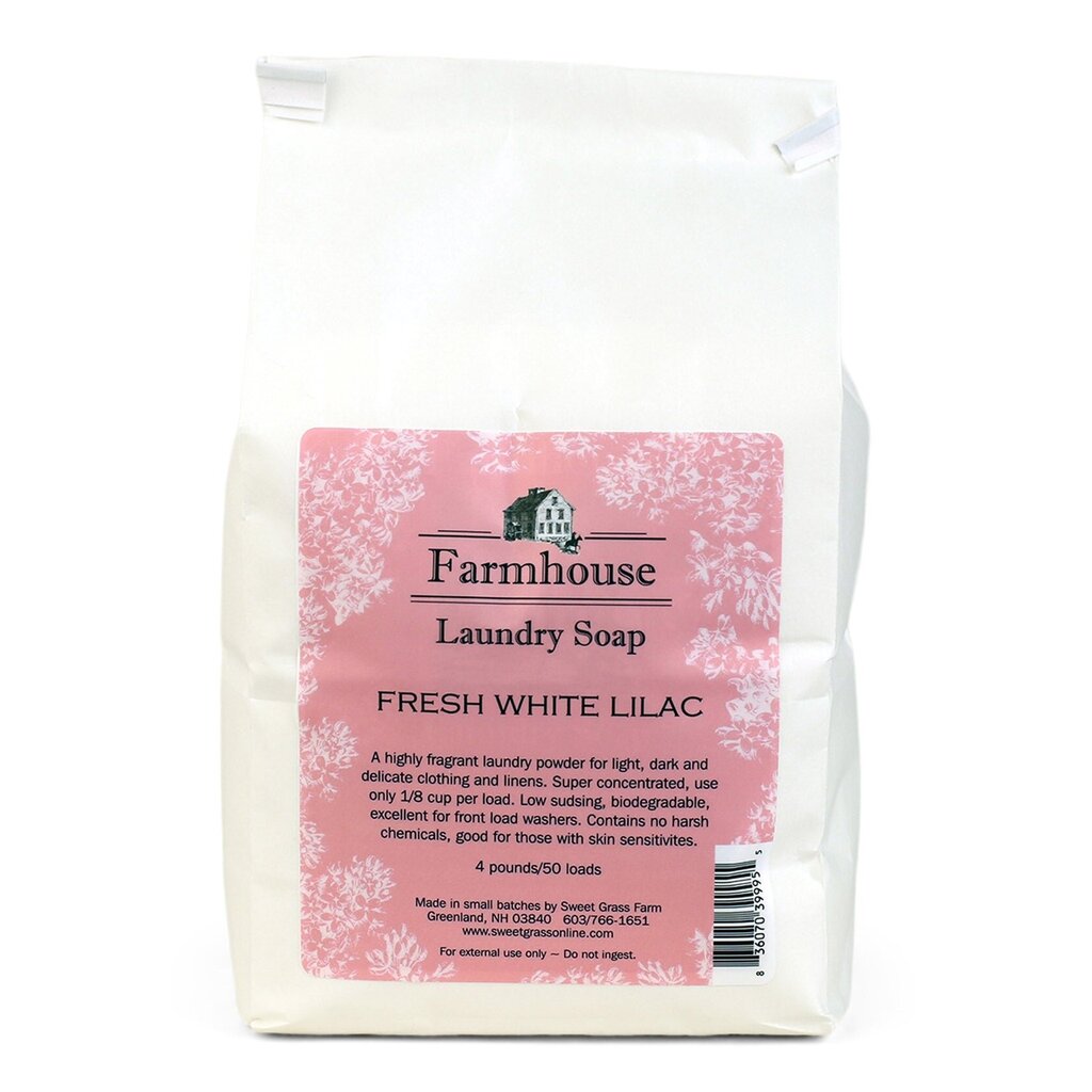 Fresh White Lilac Laundry Powder / Soap 4 lbs