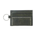 Zidana Steelhoof Studded Veg Tanned Leather Myra Wallet Ranch Pine S-13858
