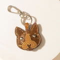 Barn Whisker Hairon Myra Keychain Honey Tan S-13509