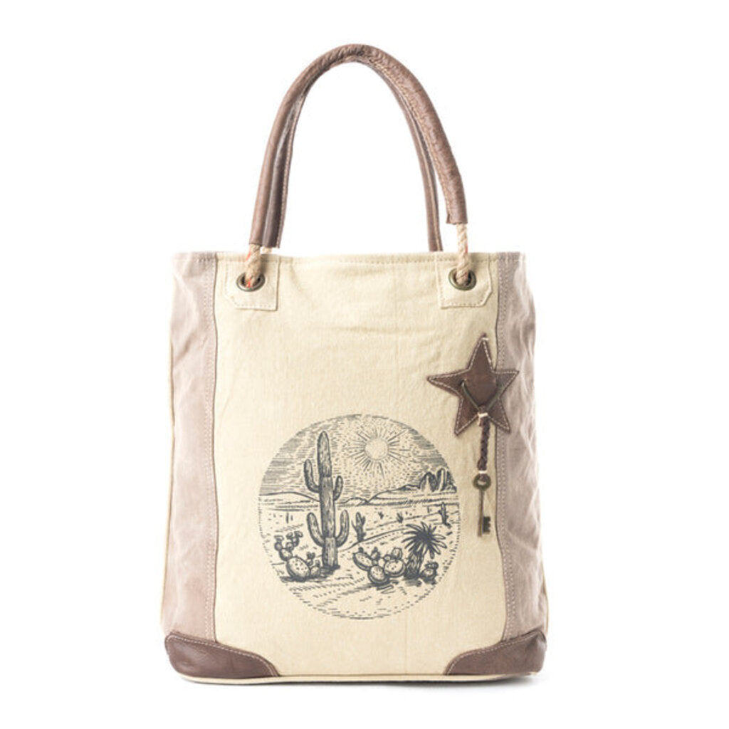 Sepia Aster Myra Tote Bag S-4792