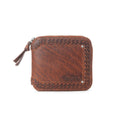 Zidana Dante Men's Veg Tanned Leather Wallet Copper S-13878