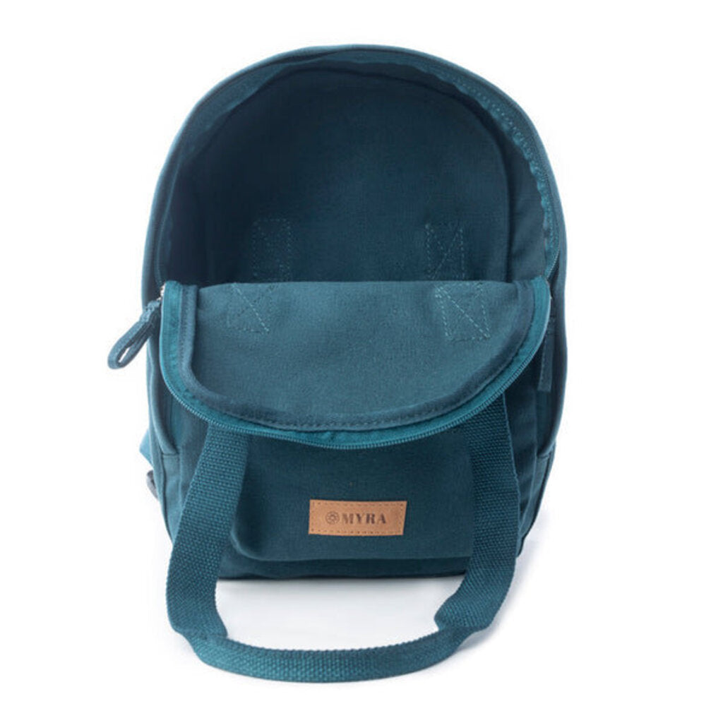 Summit Blue Cotton Backpack Marine Blue S-12973