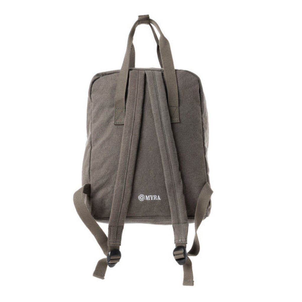 Pioneer Trek Canvas Myra Backpack Bag Grey S-12894