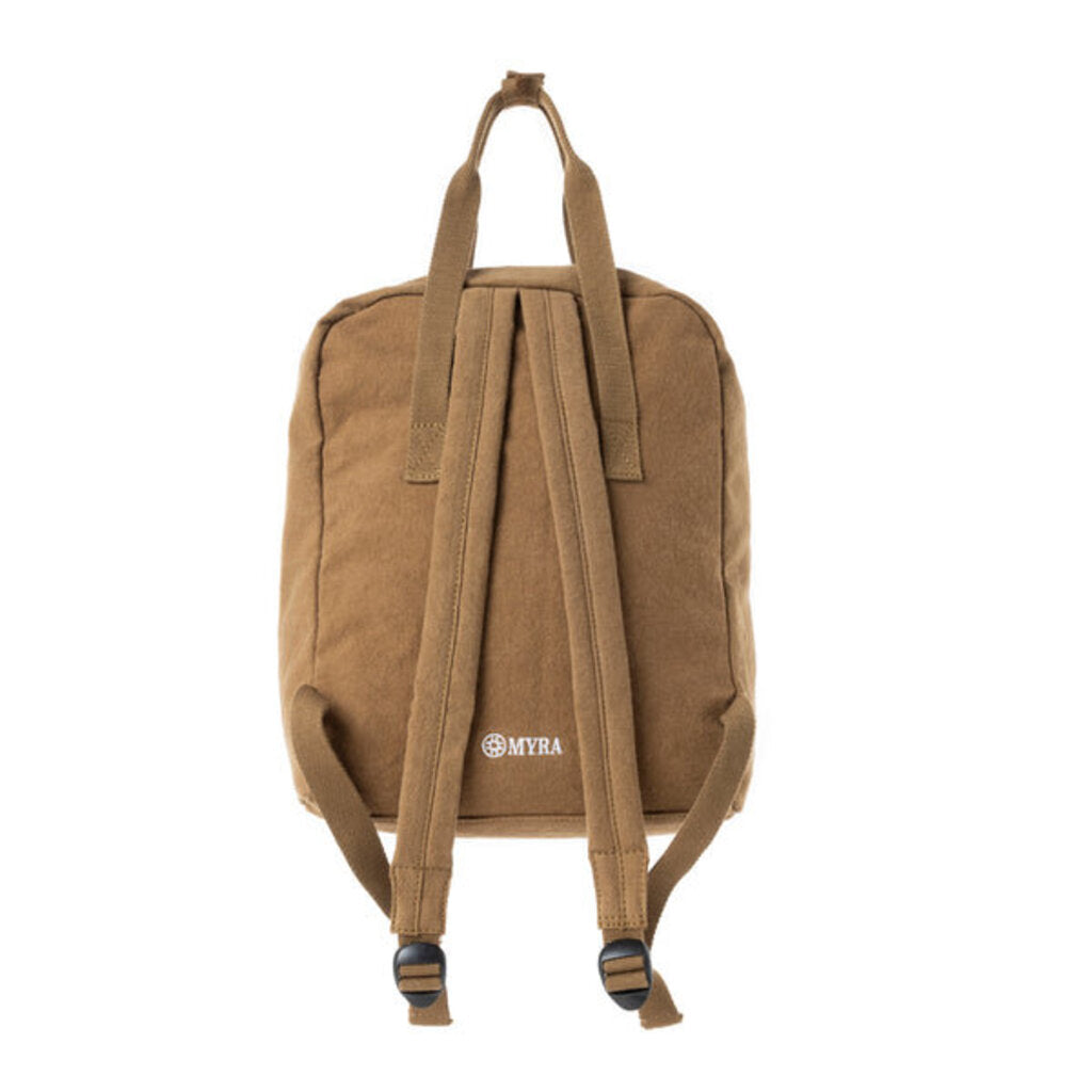 Pioneer Trek Canvas Backpack Myra Bag Rust Tan S-12888
