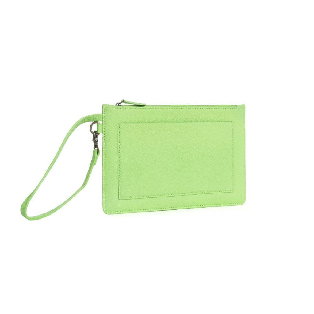 Canyon Colours Myra Clutch Pouch In WILLOW S-11316 w/bag