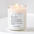 Bestie Noun Lavender Vanilla Soy Candle 8 oz